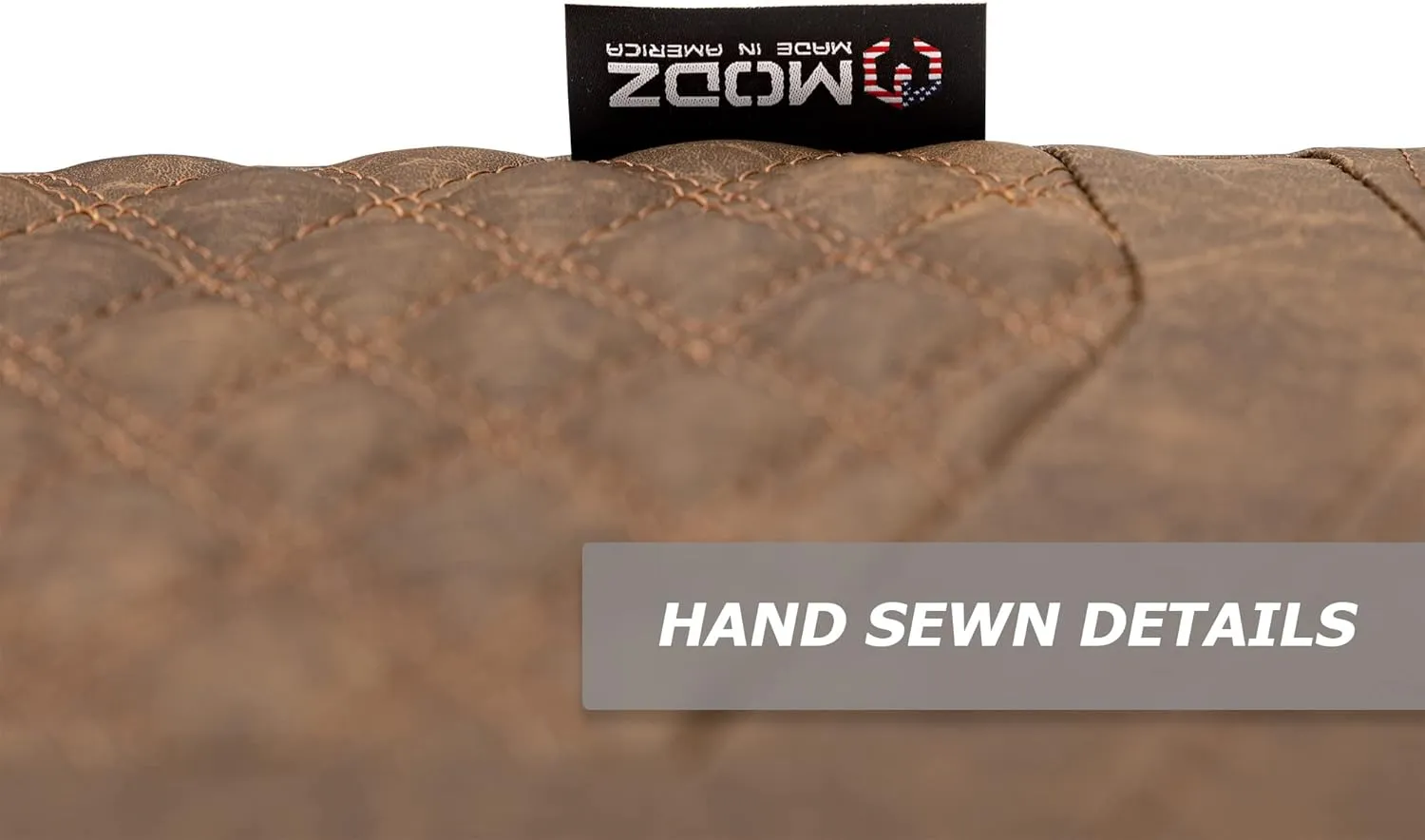 MODZ SCALEZ Golf Cart Front and Rear Seat Covers - Fits Club Car Precedent - Double Diamond Brown