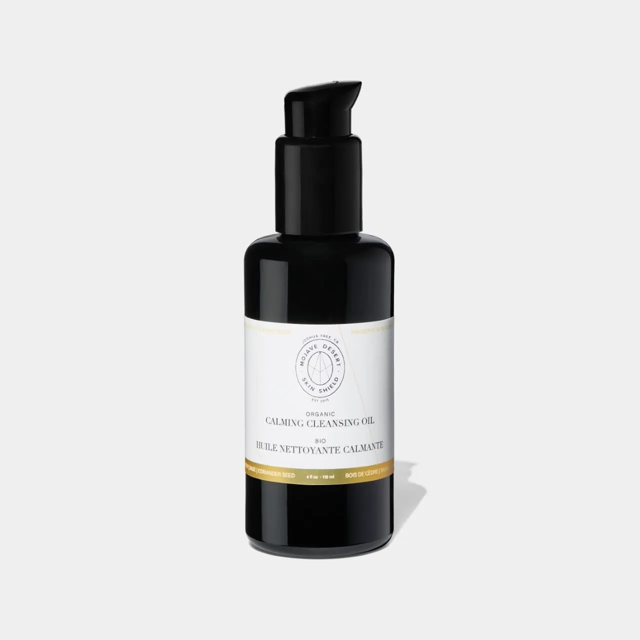 Mojave Desert Skin Shield Organic Calming Cleansing Oil, Deep Cleansing Oil, Facial Cleansing Oil, Cleanses without Clogging Pores, Oil Cleanser, All Skin Types, Non-Irritating