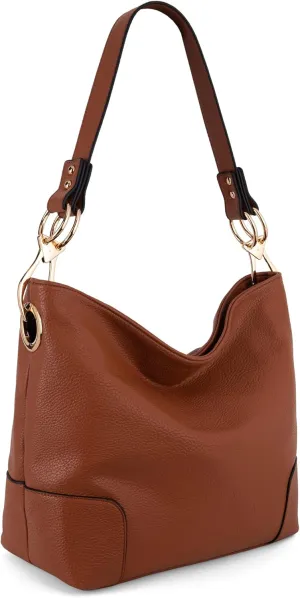 Montana West Medium Hobo Bags for Women Top Handle Satchel Shoulder Purse Bucket Handbag