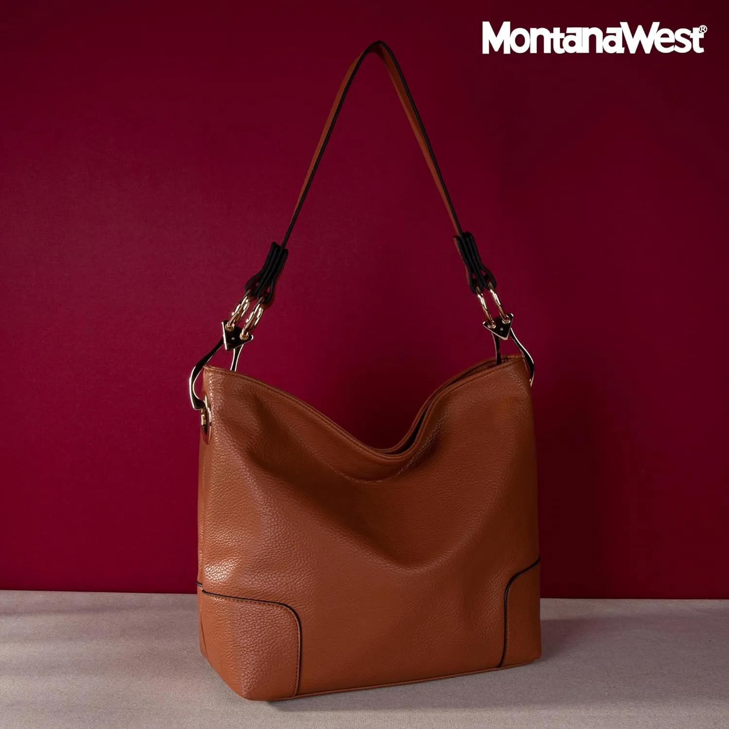 Montana West Medium Hobo Bags for Women Top Handle Satchel Shoulder Purse Bucket Handbag