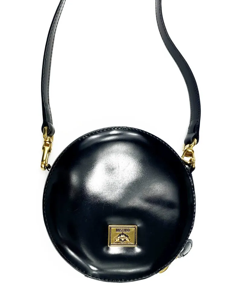 Moschino Rare Mini Smiley Face Bag