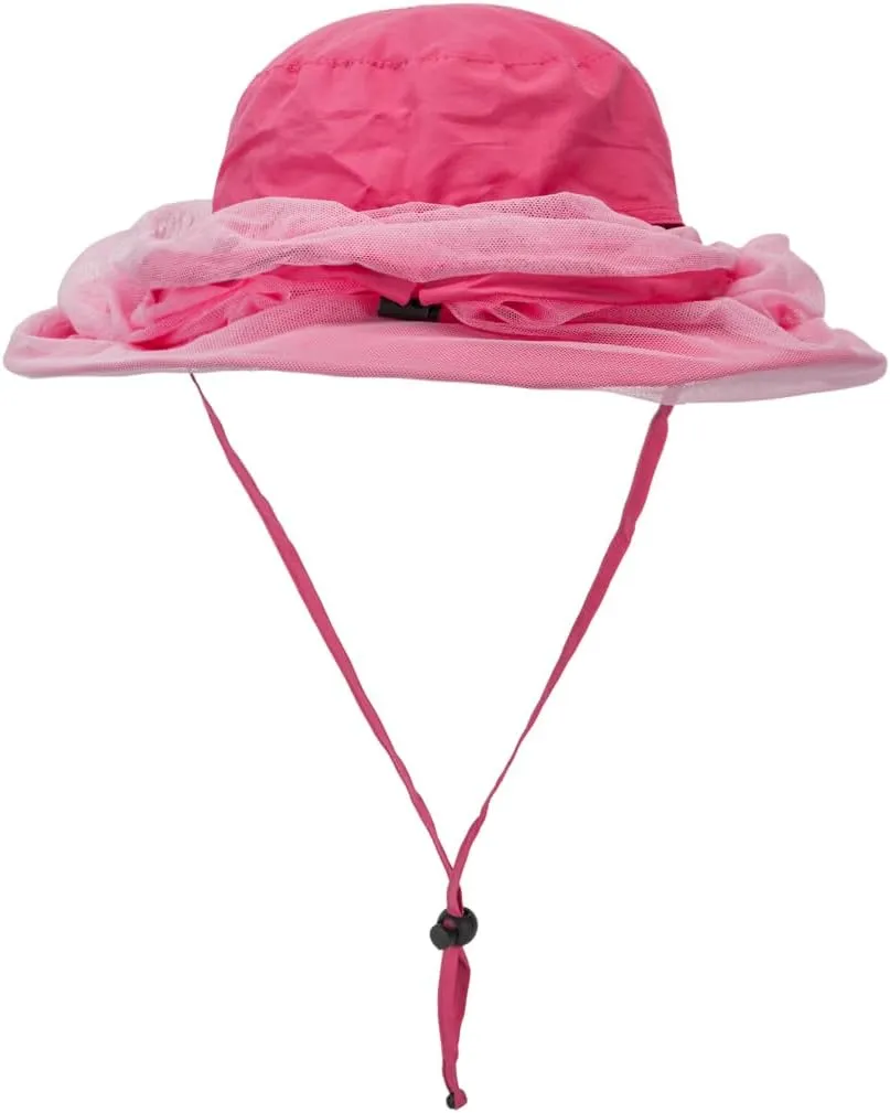 Mosquito Net Hat for Men & Women Sun Hat UPF 50  Protection Safari Hat Bucket Hat Net Mesh