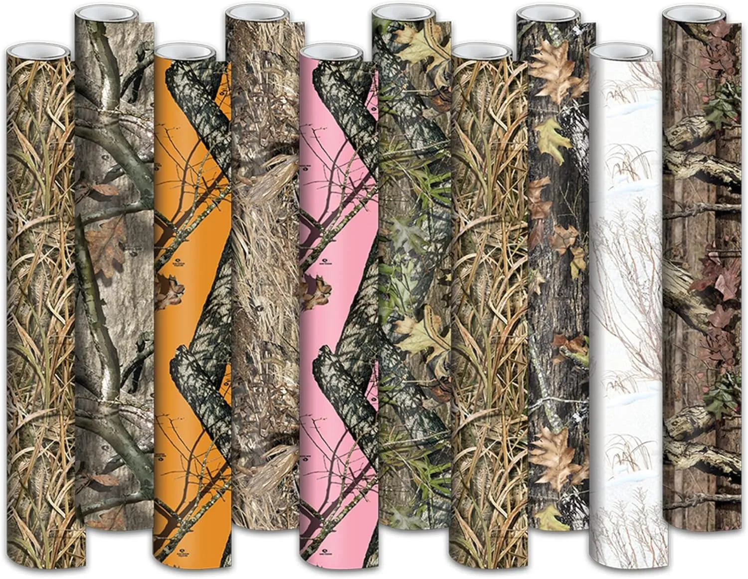Mossy Oak Matte Camo Roll Hunting Patterns, Self-Adhesive Vinyl Wrap, DIY (48"x60", Mountain Country)
