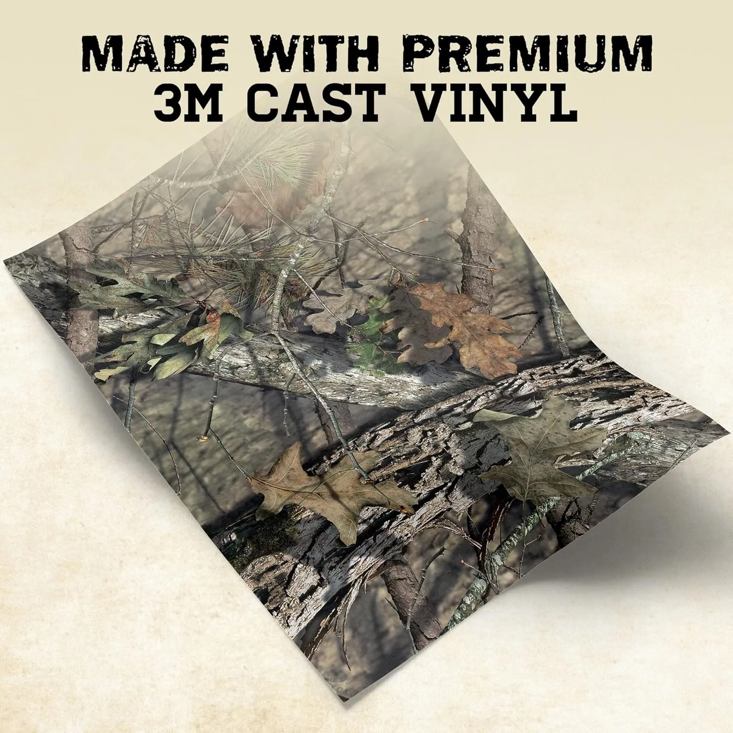 Mossy Oak Matte Camo Roll Hunting Patterns, Self-Adhesive Vinyl Wrap, DIY (48"x60", Mountain Country)