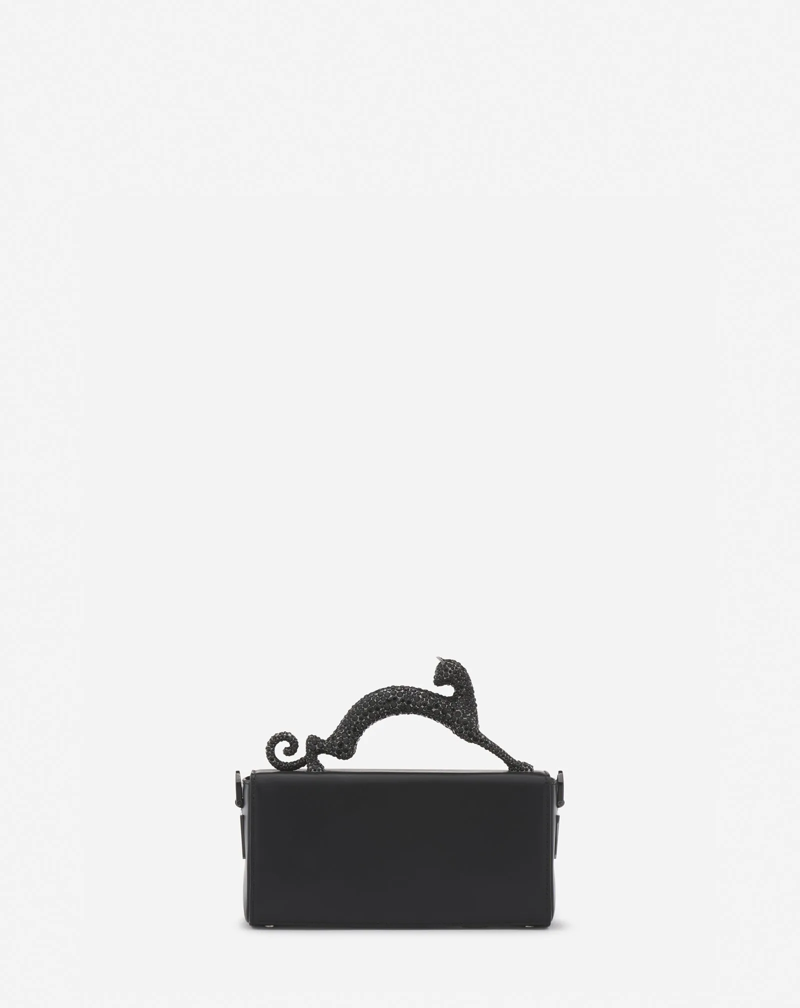 NANO PENCIL CAT LEATHER BAG