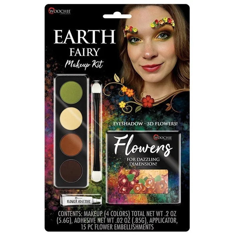 Natural Beauty Earth Tone Flower Makeup Set