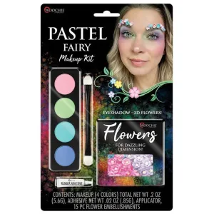 Natural Beauty Pastel Flower Makeup Set