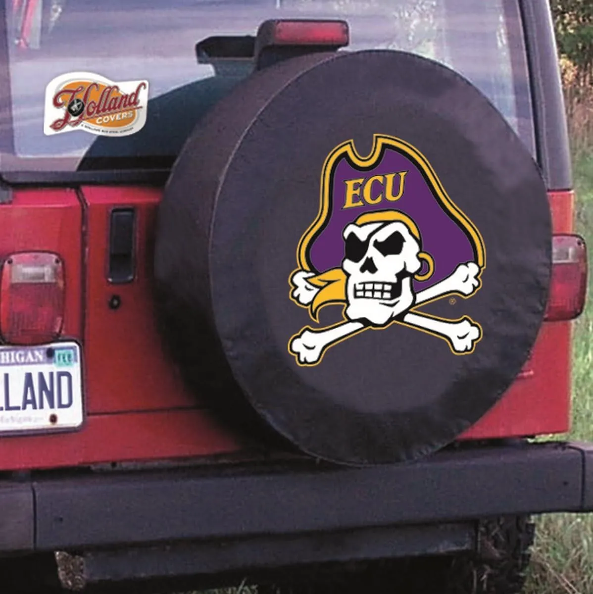 NCAA East Carolina Pirates Tire Cover