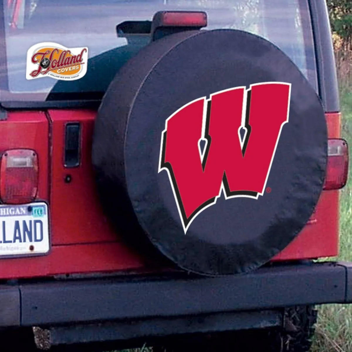 NCAA Wisconsin Badgers (W) Tire Cover