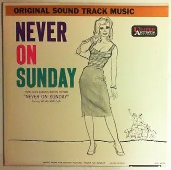 Never on Sunday, Original Soundtrack Music - Vinyl LP Record