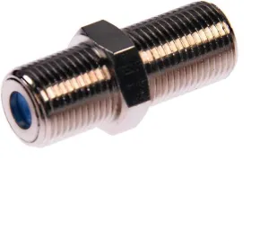 New 1000 PPC F81 Barrel RG6 Female Splice Coax Cable Connector 3GHz (CF81GHZM)