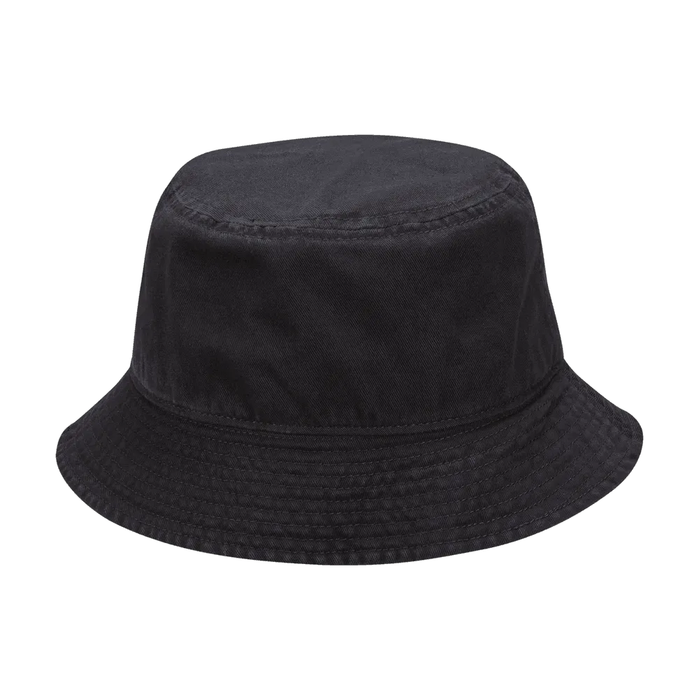 Nike Apex Futura Washed Bucket Hat Black White