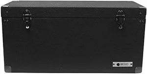 Odyssey CLP180E Carpeted LP Record Case Holds up to 150 Vinyl Records