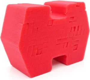 Optimum Big Red Sponge 2.0 – Better Grip and Access Tight Spaces - Safe for All Paint Types, Use for Rinseless Car Wash and Car Wash Soap