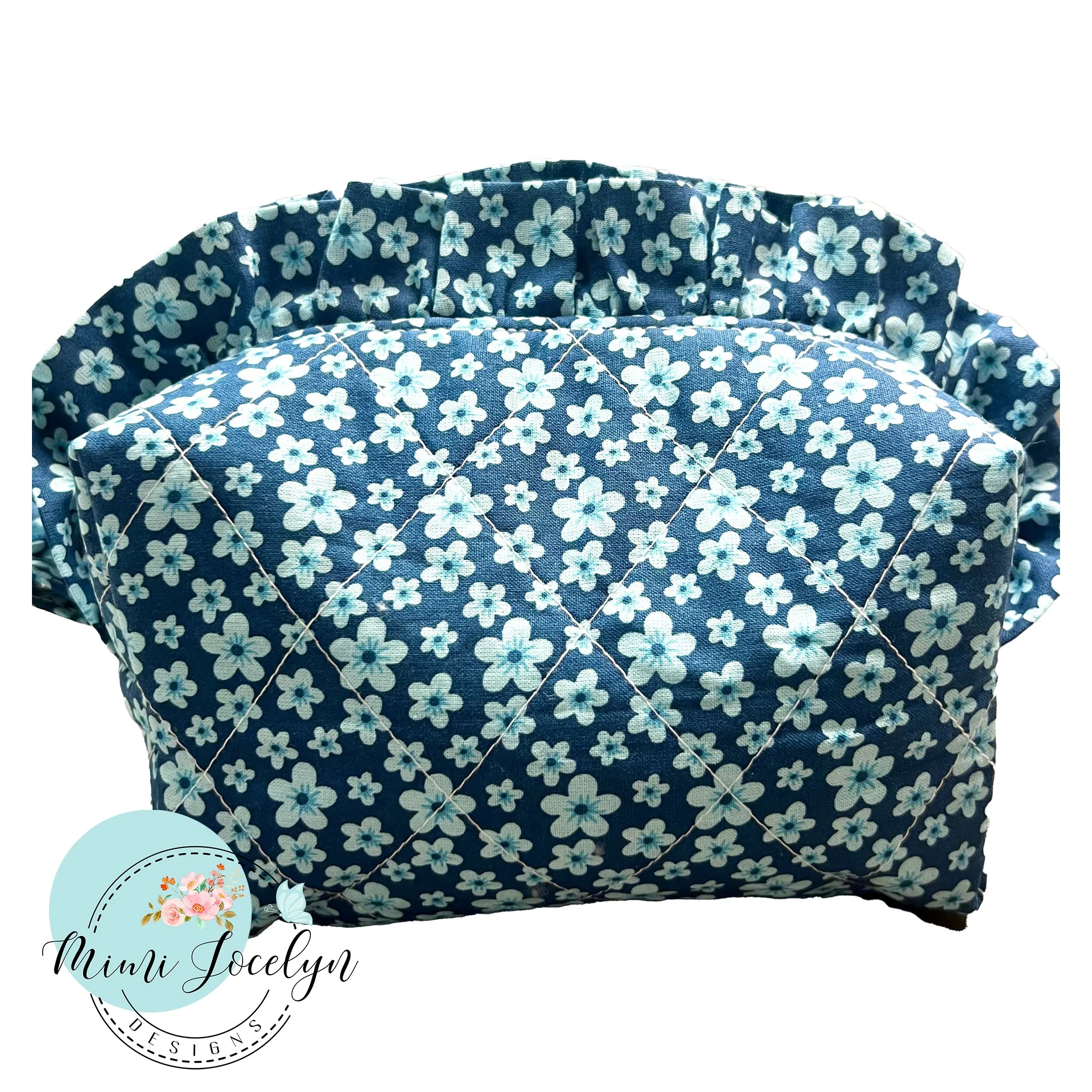 'Oralie' Ruffle Pouch