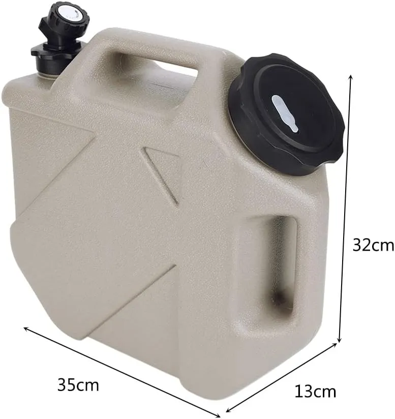 Orgonite Camping Water Container with Faucet - Portable Emergency Water Storage for Outdoor Camping Hiking