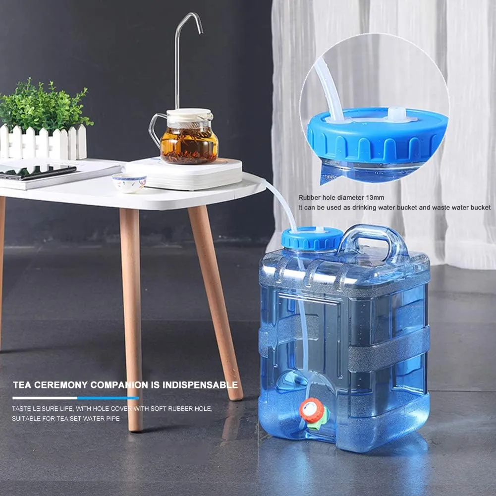 Orgonite Portable Camping Water Tank with Faucet - BPA Free Emergency Water Storage for Outdoor Camping Hiking