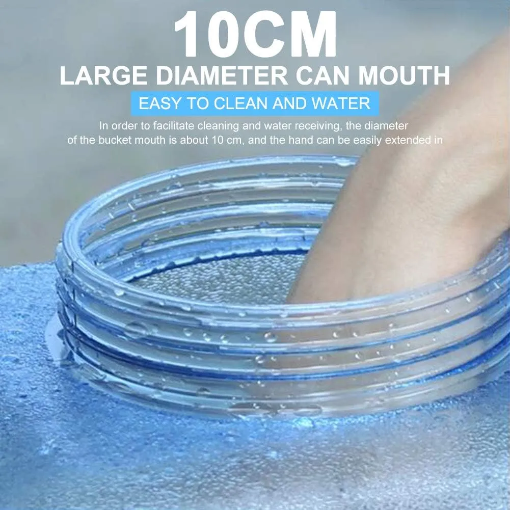 Orgonite Portable Camping Water Tank with Faucet - BPA Free Emergency Water Storage for Outdoor Camping Hiking