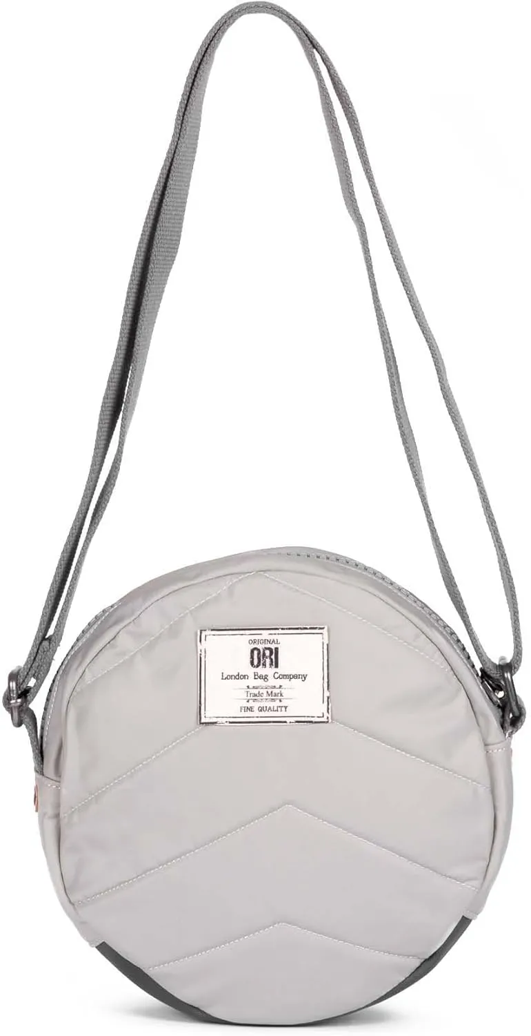 ORI LONDON Crossbody Bag - Nylon Small Crossbody Bags for Women & Men with Chunky Zippers - The Paddington