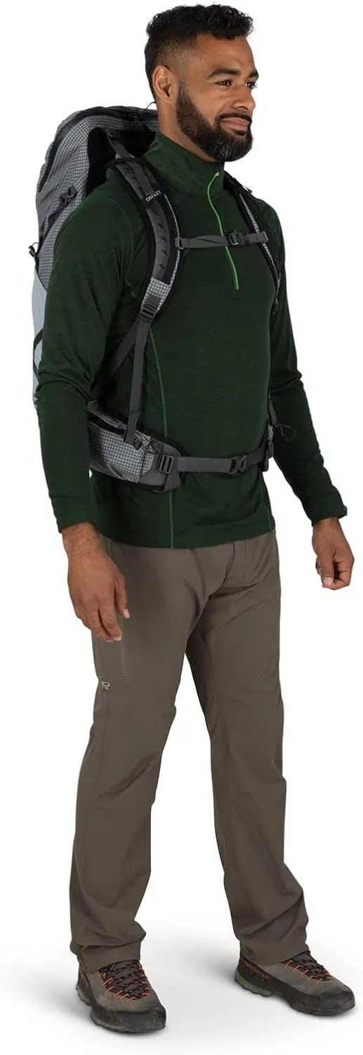 Osprey Talon Pro 30L Men's Hiking Backpack with Hipbelt, Mars Orange
