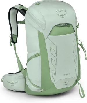 Osprey Tempest 26L Women's Lightweight Hiking Backpack with Hipbelt, Frosty Mint Green/Botanica