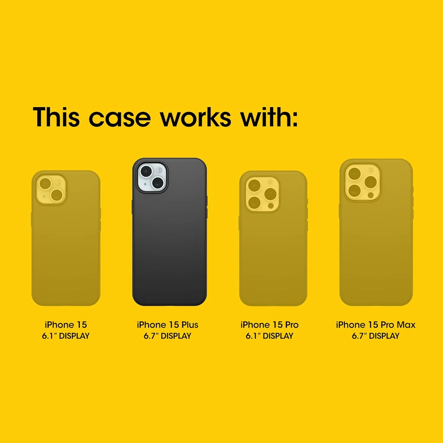 OtterBox iPhone 15 Plus and iPhone 14 Plus Defender Series Case - Realtree Edge (Blaze Orange/Black/RT Edge), Rugged & Durable, with Port Protection, Includes Holster Clip Kickstand