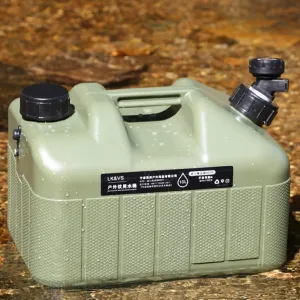 Outdoor Camping Hiking Fishing Portable Tank Large Capacity Water Storage Bucket Container Tank Comes with Its Own Faucet