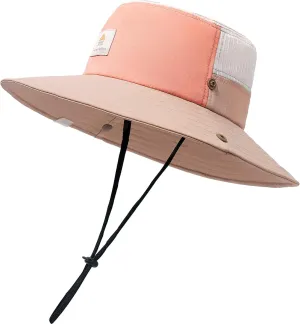 Outdoor Kids Sun Hat Boys Sun Hat Girls Beach Hat UPF 50  Kids Bucket Hat Wide Brim Kids Fishing Safari Hat