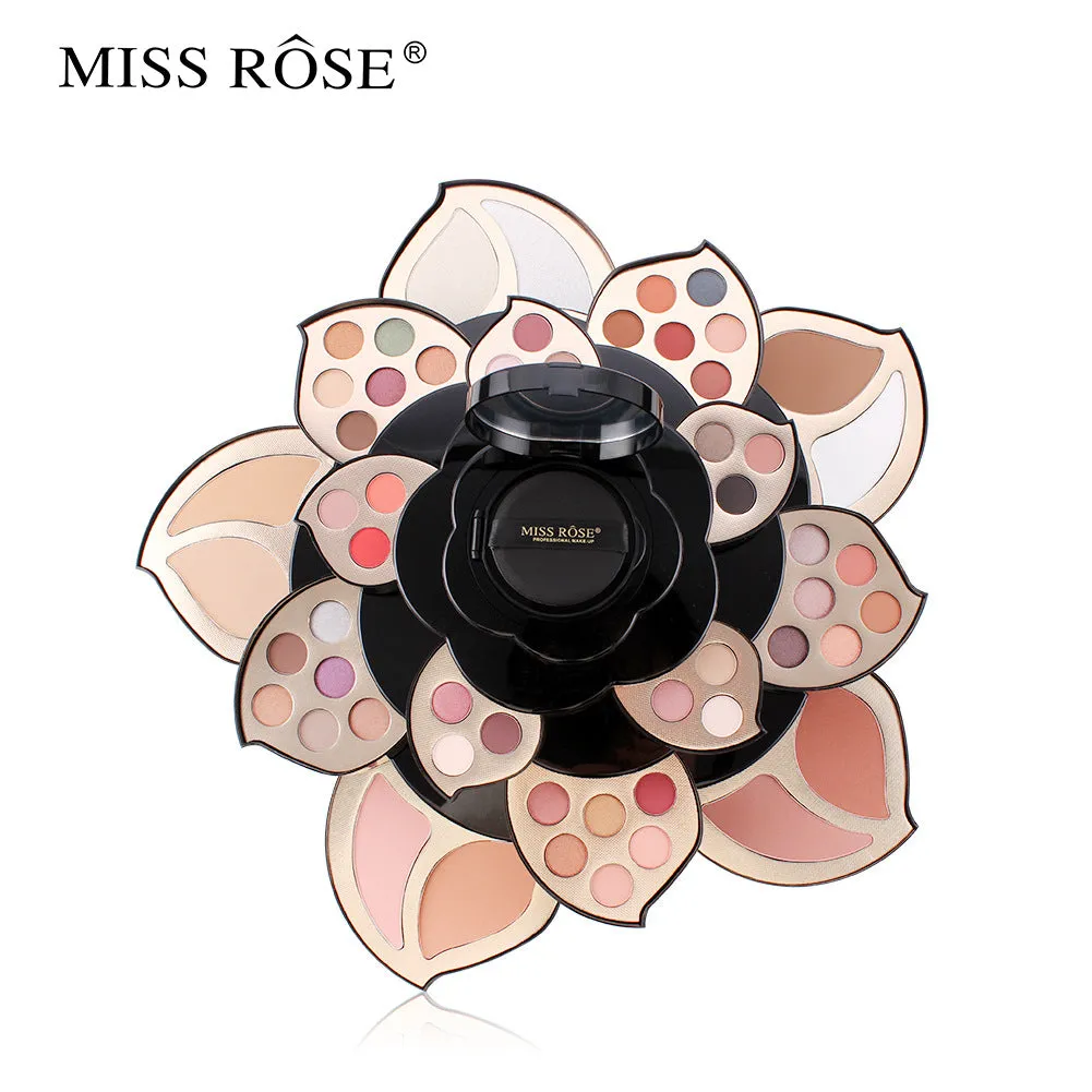 Palette Makeup Power-efficient Floral Set Best-reviewed Full Multifunctional with Black