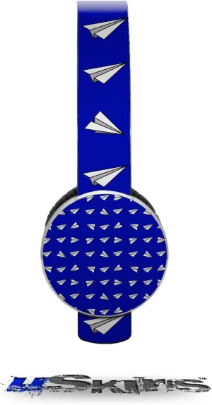Paper Planes Royal Blue Decal Style Skin (fits Sol Republic Tracks Headphones - Headphones NOT Included)