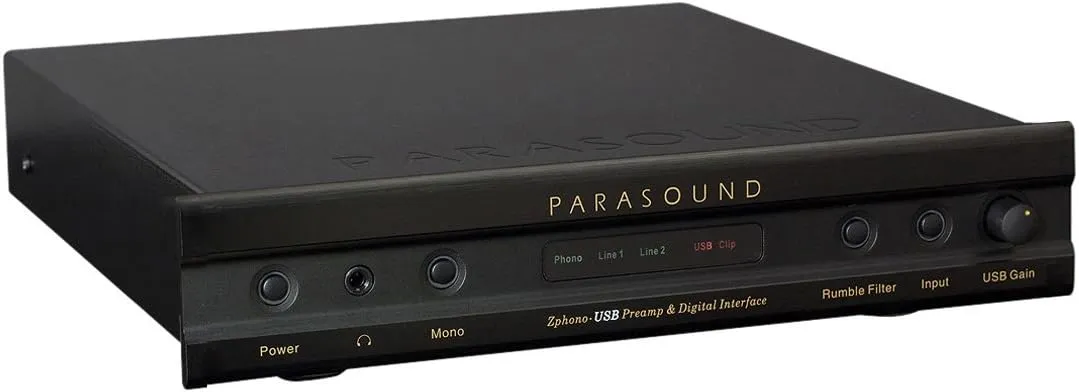 Parasound Zphono MM/MC Phono Preamplifier with USB