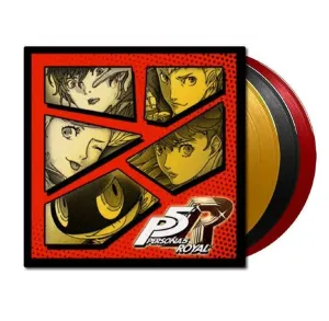 Persona 5 Royal Edition Vinyl Record Soundtrack 3 LP Red Black Gold VGM [Vinyl] Royal Edition