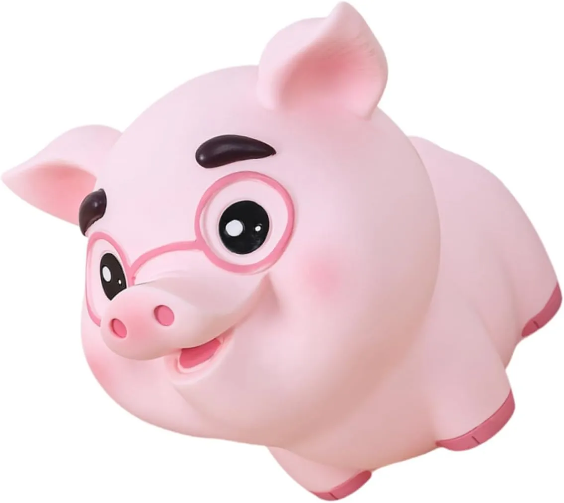 Pig Money Pot Pig-Shape Coin Box Creative Money Box Decorative Coin Bank for Boys and Girls