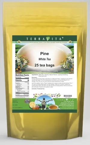 Pine White Tea (25 tea bags, ZIN: 532658)