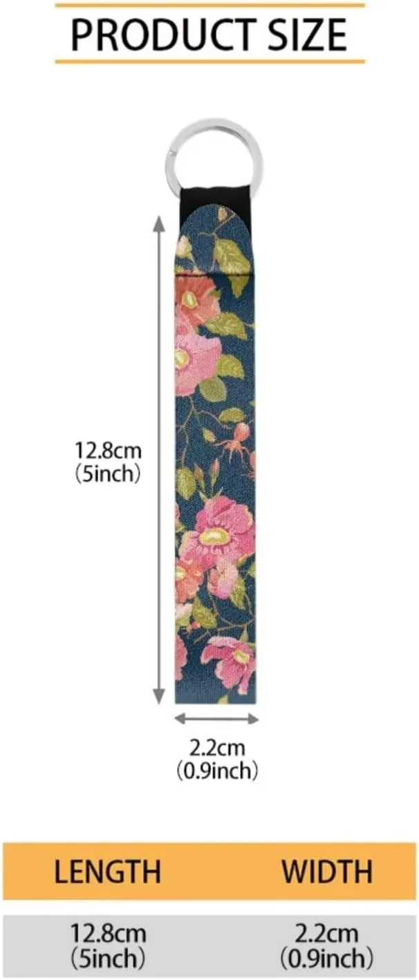 Pink Floral Womens Bible Cover Case with a Matched Keychain Casual Lightweight Church Bag for Big Girls Kids Carrying Book Case Bible Protective with Pen Slots And Zippered Pocket