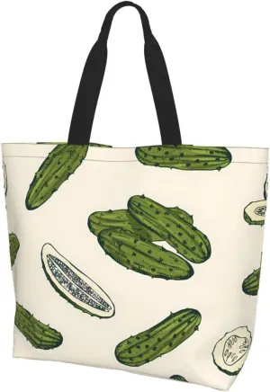 Pink Glasses Giraffe Tote Bag Shopping Bag Portable Handbags Tote Shoulder Bucket Bags for Women
