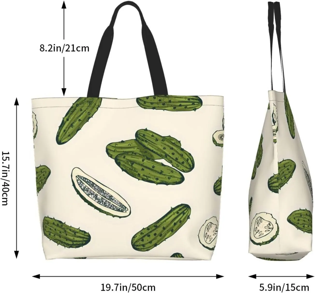 Pink Glasses Giraffe Tote Bag Shopping Bag Portable Handbags Tote Shoulder Bucket Bags for Women