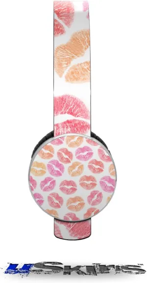 Pink Orange Lips Decal Style Skin (fits Sol Republic Tracks Headphones - Headphones NOT Included)