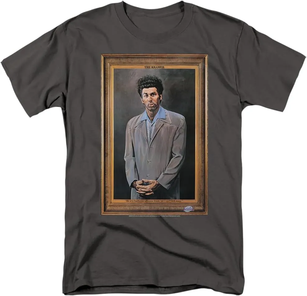 Popfunk Classic Seinfeld Kramer Portrait Unisex Adult T Shirt