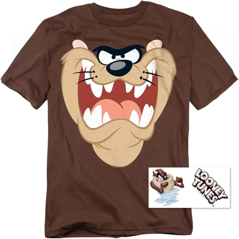 Popfunk Looney Tunes Taz Face T Shirt