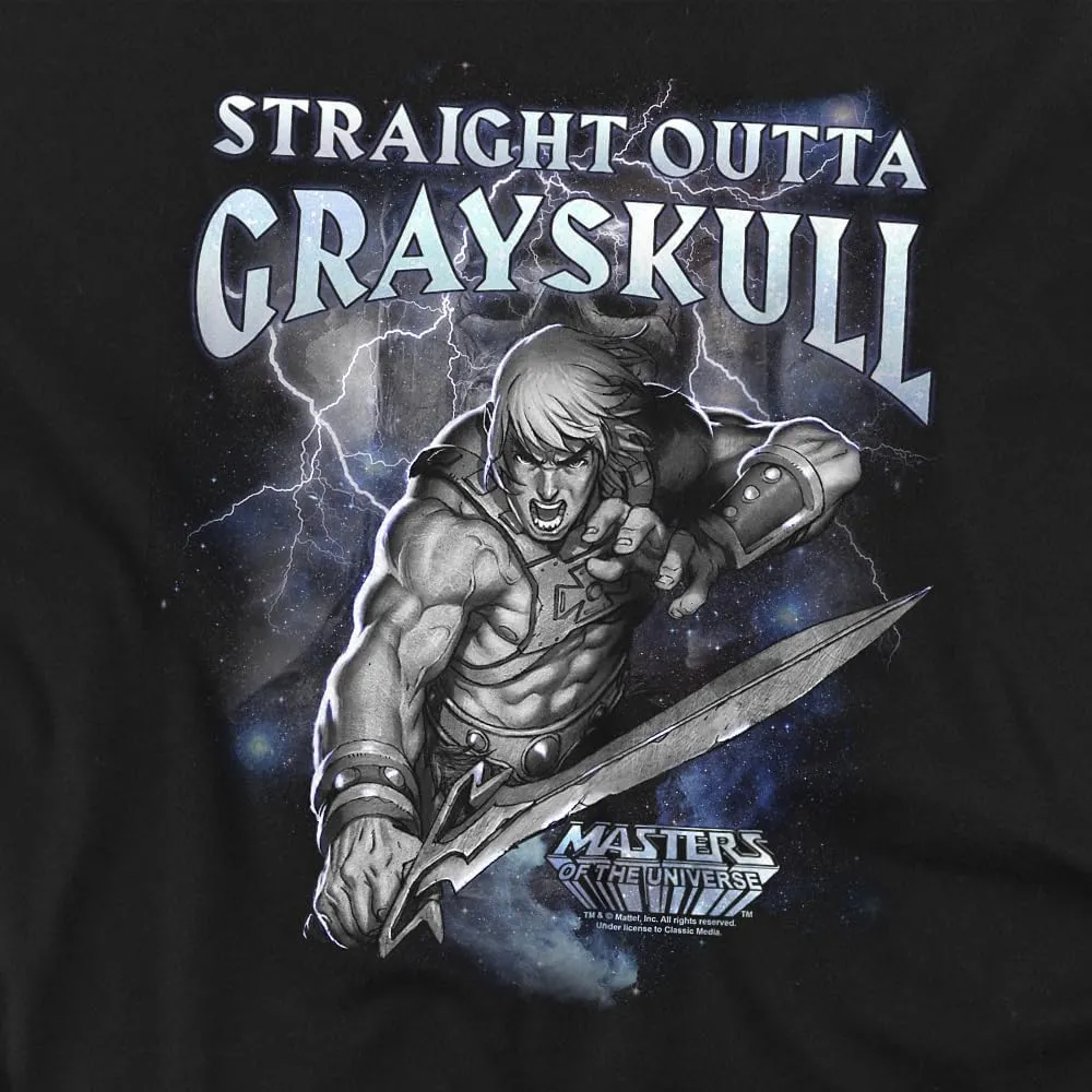Popfunk Masters of The Universe Straight Outta Grayskull Unisex Adult T Shirt