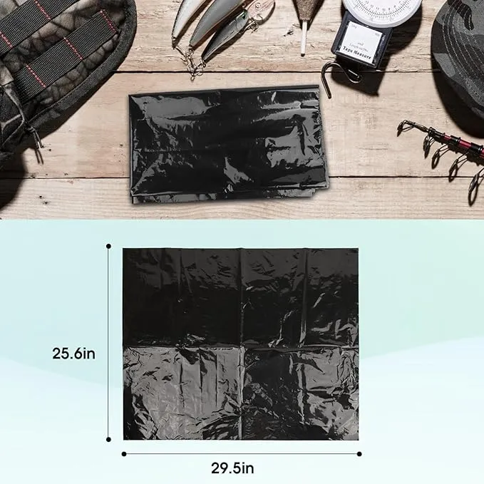 Portable Toilet Bags Disposable Waste Wag Bags Bucket Toilet Liner 12 Gallon for Camping Hiking Trip Thickened Leak-Proof Trash Bags