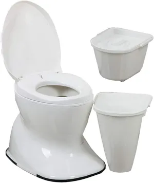 Portable Toilet Household Mobile Toilets,Portable Toilet for Elderly Pregnant Women,Non-Slip, Lightweight and l Camping Toilet (Size : Style 2) ()