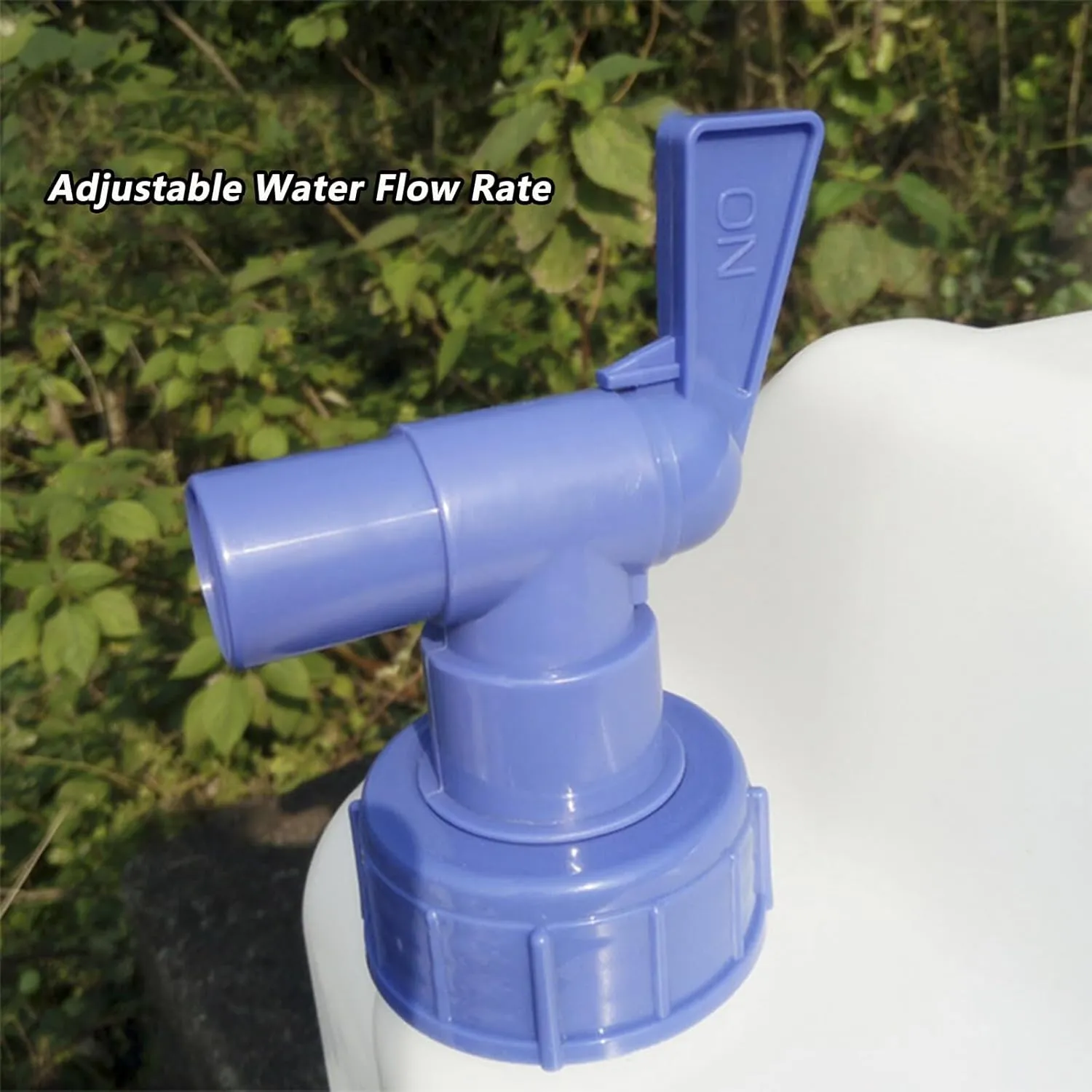 Portable Water Container with Spigot,Camping Water Container,Water Storage Camp Water Jug for Camping Outdoor Hiking 15L,Portable Emergency Water Storage(15L,白色)
