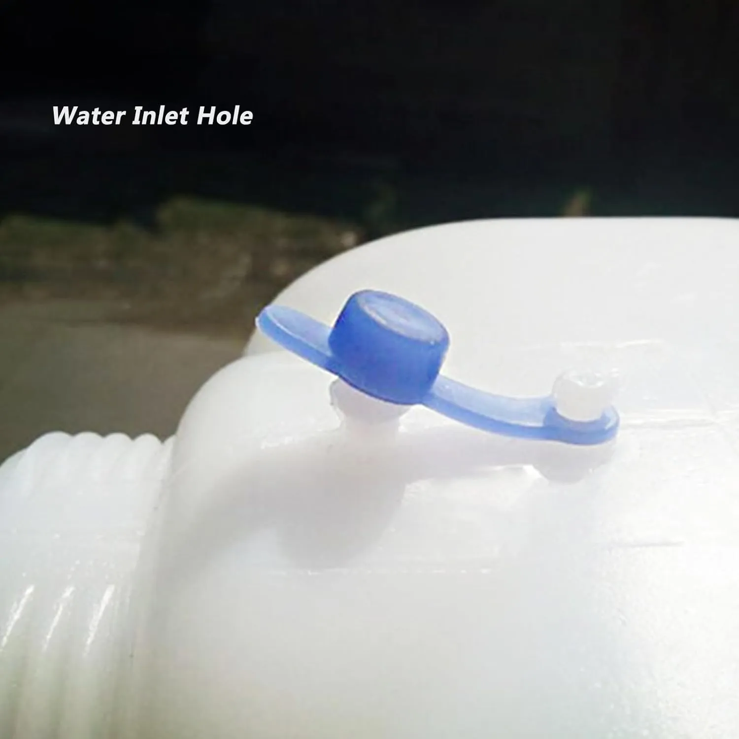 Portable Water Container with Spigot,Camping Water Container,Water Storage Camp Water Jug for Camping Outdoor Hiking 15L,Portable Emergency Water Storage(15L,白色)