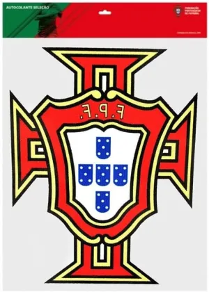 Portugal National Team Sticker FPF Official Emblem - 2 (7.25" x 5.5")