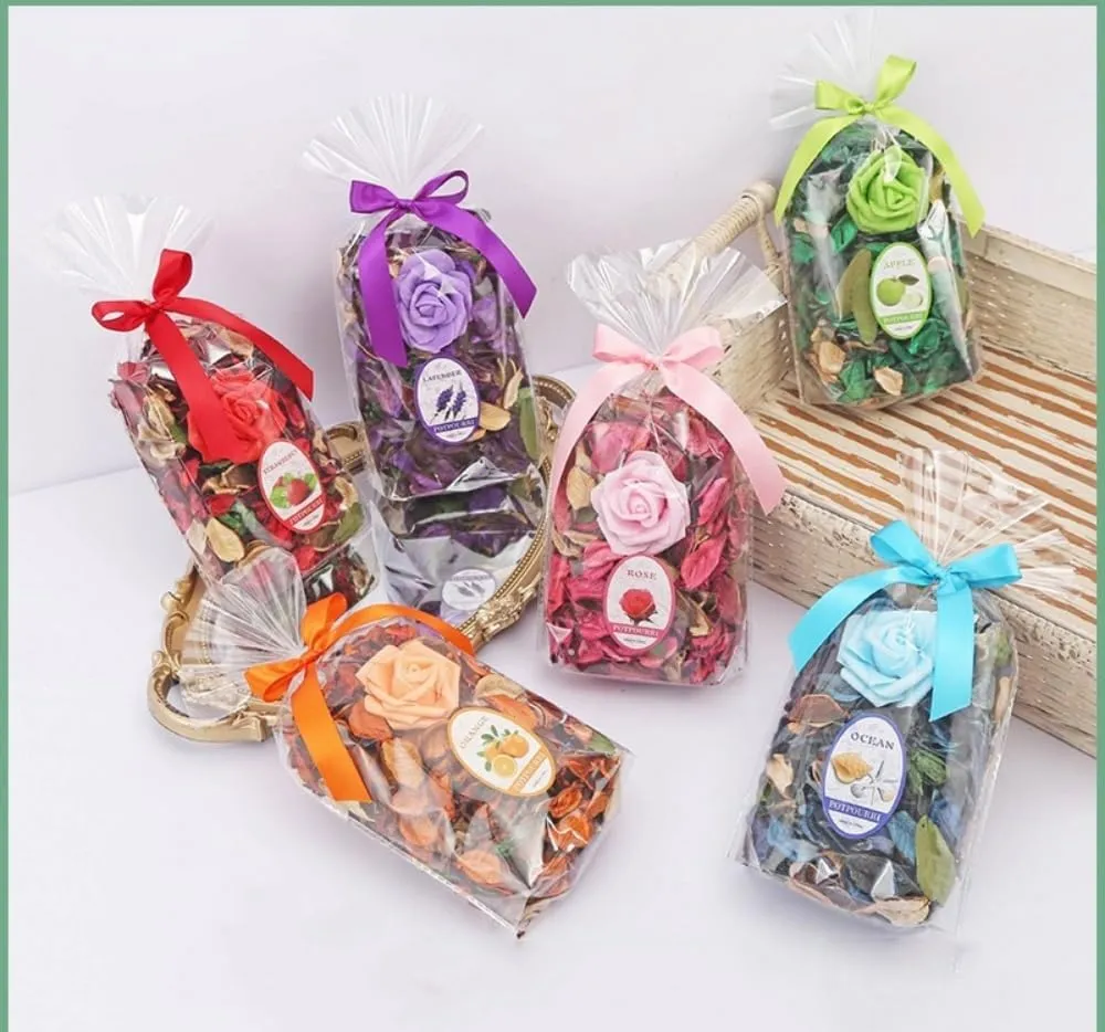 Potpourri Bags,Home Fragrance Sachet Petal,Potpourri Bowl Filler,vase Filler for Families, Weddings, Cars, Coffee Shops, etc Decoration, 2 Bags/10oz (Royal Ocean)