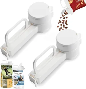 Pouring mouth food bag sealing clip, food storage clip, reusable handheld sealing clip, suitable for storage bags of particles, food, and liquids