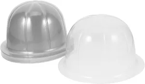 PRETYZOOM 10Pcs Clear Baseball Hat Display Case Protective Dome Shaped Hat Holder for Organized Storage Showcase Versatile Support for Baseball Caps Sun Hats Bucket Hats