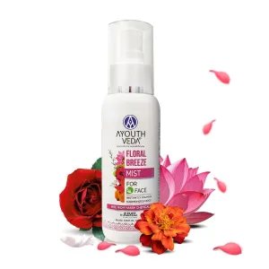 PUB Floral Breeze Face & Body Mist For Men & Women | Hydrates & Refreshes the Skin | Also Work As Makeup Setter |Free From Harsh chemicals | Ideal for Daily Use (Pack Of 1-100ml)